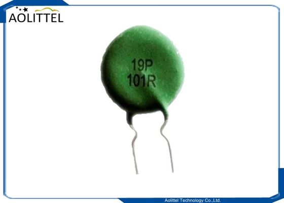 MZ21 Seires Disk Positive Temperature Coefficient Thermistor 19P 18mm 100R 120C 600V For Welding Machine