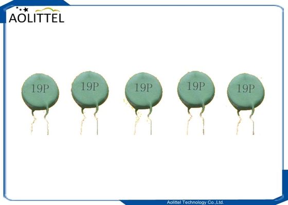 MZ21 Seires Disk Positive Temperature Coefficient Thermistor 19P 18mm 100R 120C 600V For Welding Machine