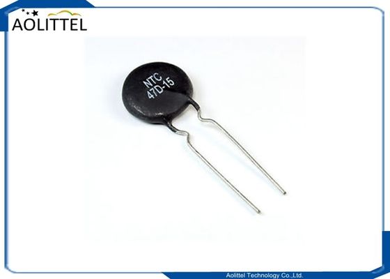 Disk NTC Thermistor Resistor NTC 47D-15 47D15 Thermal Resistor 47Ohm 15mm 3A Current Inrush Limited