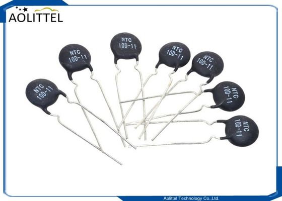 Inrush Current Suppressors 10D-11 Disc NTC Thermistor 11mm 3A 10 Ohm +/-20% 10D11 P7.5mm