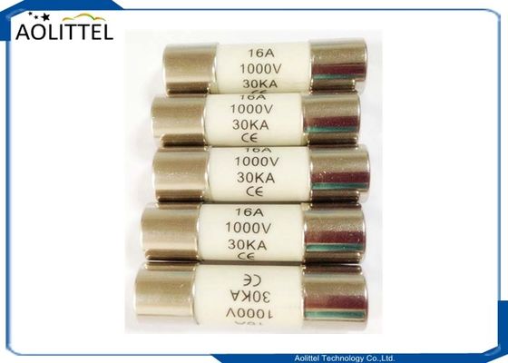 5AG Cylinder Midget Link Photovoltaic Ceramic Tube Fuse 10A 1000V gPV For Digital Multimeters Solar Panel