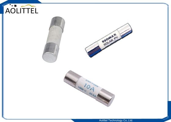 5AG Cylinder Midget Link Photovoltaic Ceramic Tube Fuse 10A 1000V gPV For Digital Multimeters Solar Panel