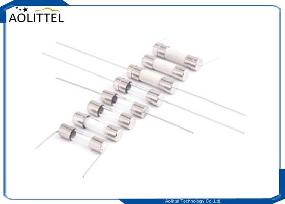 3AB 3AG 6.35x32mm Fast Acting Cartridge Fuses 5A AC 250V 125V Glass Tube Fuse 6.250MFC1500A