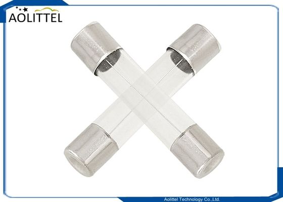3AB 3AG 6.35x32mm Fast Acting Cartridge Fuses 5A AC 250V 125V Glass Tube Fuse 6.250MFC1500A